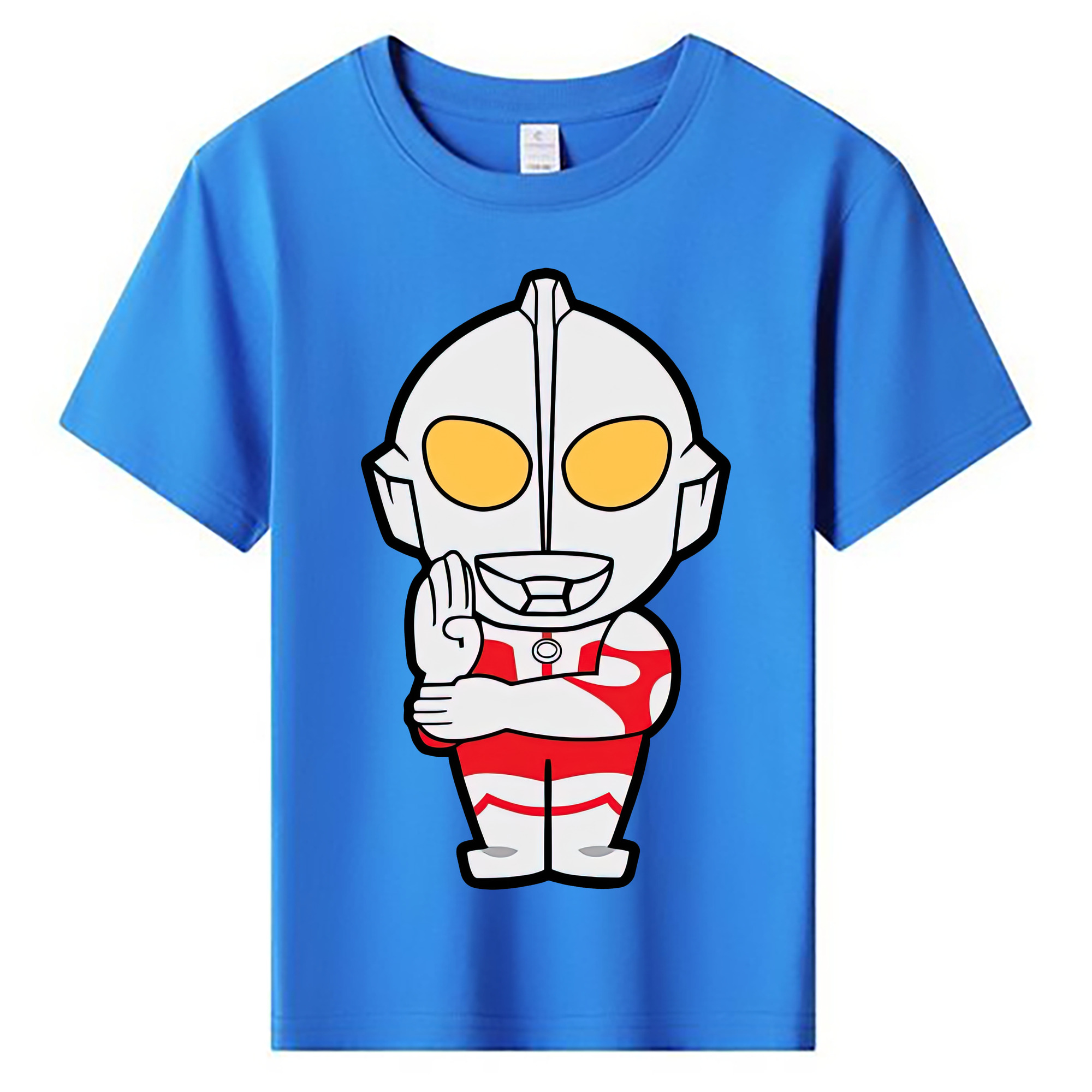 （画像用） ウルトラマン Ultraman 綿100％キッズTシャツ（フロントプリント）